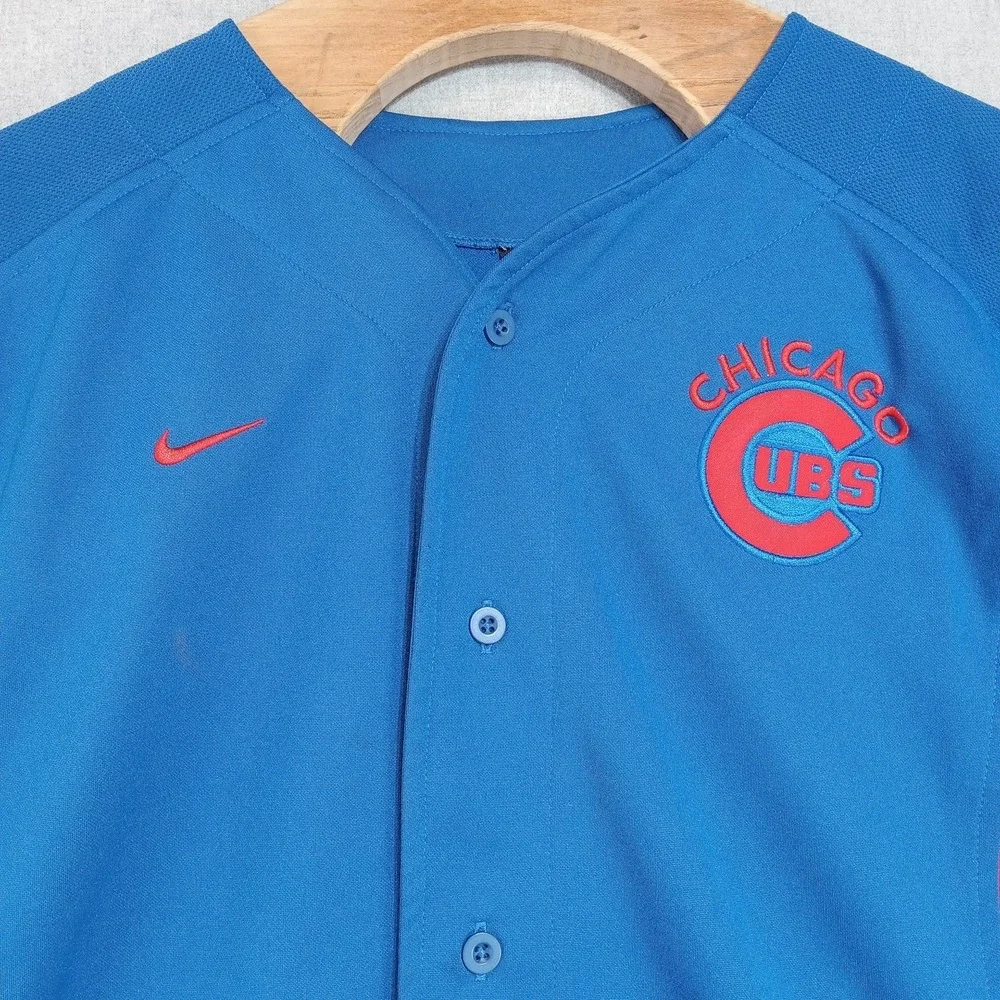 Chicago Cubs Nike Youth Kerry Wood 34 Jersey Size 16 18MLB Baseball Fan Gear